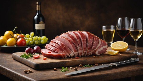 Jambon de bayonne igp entier : prestige à la coupe
